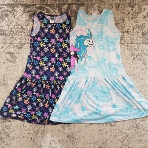 Disney Girls XL 14/16 Dress Set Raya And The Last Dragon Bundle Light Soft